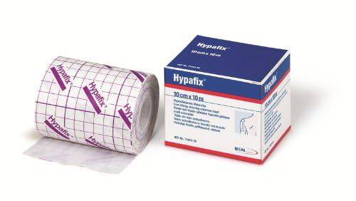 Hypafix Self Adhesive Dressing Retention Tape (10cm X 10 Meter) Stretchable Non-Woven tape 1 count