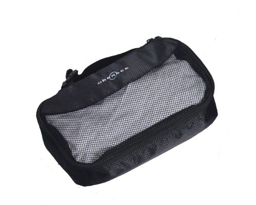 Obersee Diaper Bag Organizer Clothing Cube, Black, 1-Pack