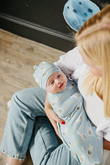 Copper Pearl Large Premium Knit Baby Swaddle Receiving Blanket Neil