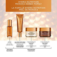 L'Oreal Paris Age Perfect Hydra-Nutrition Day Night Face Cream Moisturizer, with Calcium + Precious Oils, Very Dry Skin, Anti-Aging, 50 ML