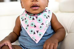 Copper Pearl 4-Pack Bandana Bibs, Bloom Set