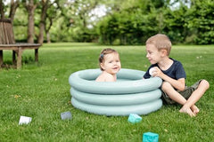 Babymoov Inflatable Bathtub & Pool - Safe, Portable & Grows with Baby (from 0+ Newborn Insert Included)