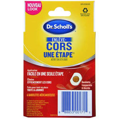 Dr. Scholl's ONE STEP CORN REMOVER, 6ct. Removes Corns effectively, easy, one-step application, immediate Cushioning and pain relief from Shoe Pressure that is designed to stay on all day