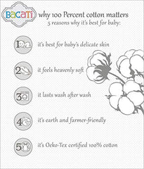 Bacati Dots/Pinstripes Yellow Dots Changing Pad Cover