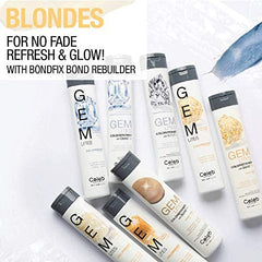 Celeb Luxury Intense Color Depositing Colorditioner Conditioner + Bondfix Bond Rebuilder, Vegan, Sustainably Sourced Plant-Based, Semi-Permanent, Viral and Gem Lites Colorditioners