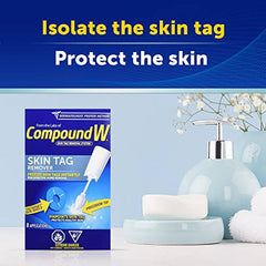 Compound W Skin Tag Remover System - At Home Skin Tag Removal Kit, 8 Freeze Applications