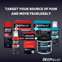 Deep Relief Ice Gel, Muscle and Joint Pain Relief, Reduces Inflammation, 500g
