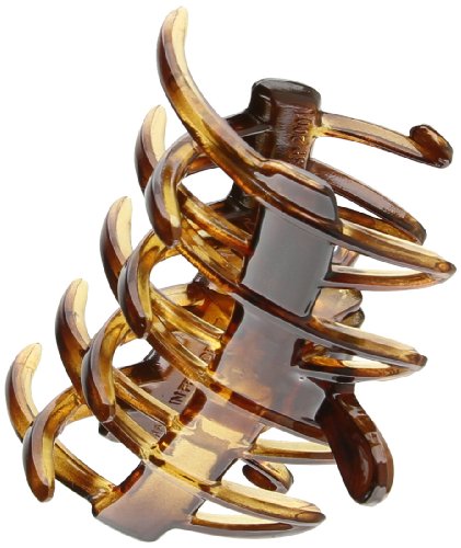 Caravan This Medium Fence Hair Claw In Tortoise Shell Has a Hold On Your Whole Mane