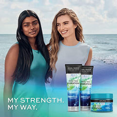 John Frieda Deep Sea Hydration Moisturizing Shampoo 250 mL, White, 250 ml (Pack of 1)