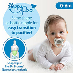 Dr. Brown’s Natural Flow Anti-Colic Options+ Narrow Glass Bottle Starter Set