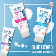 BLUE LIZARD Sport SPF 50 Twin Pack, Mineral-Based Sunscreen Lotion for Athletes, Paraben-Free, Fragrance-Free, Non-Greasy Broad Spectrum Sun Protection, 89ml Tube, Pack of 2