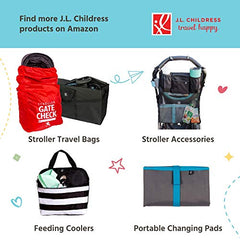 J. L. Childress Gate Check Air Travel Bag for Car Seats, Red