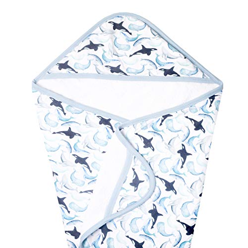 Copper Pearl Premium Knit Hooded Bath Towel with Terry Cloth Interior"Kai"