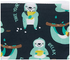 Itzy Ritzy Reusable Snack Bag & 7" x 7" BPA-Free Snack Bag is Food Safe, Washable and Ideal for Storing Snacks, Pacifiers, Electronics and Makeup in a Diaper Bag, Purse or Travel Bag, PhiliSLOTHical