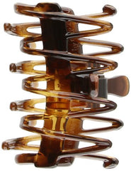 Caravan This Medium Fence Hair Claw In Tortoise Shell Has a Hold On Your Whole Mane