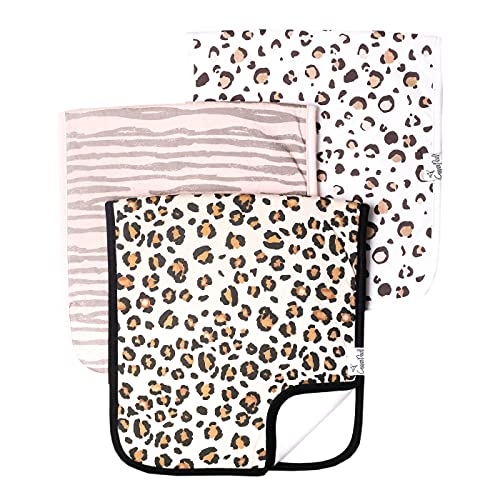 Copper Pearl 3-Pack Zara Burp Cloths Set