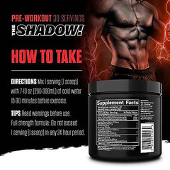 JNX SPORTS The Shadow pre-workout fruit Punch 30 Serving 270g 30 count