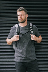 Ju-Ju-Be XY Collection Hatch Backpack Diaper Bag, Gray Matter