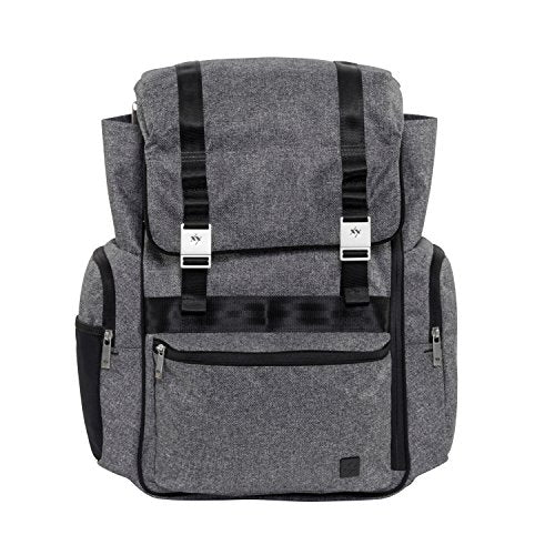 Ju-Ju-Be XY Collection Hatch Backpack Diaper Bag, Gray Matter