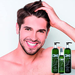 CHI Tea Tree Oil Soothing Scalp Spray, Moisturizing Spray For Relieving Irritation & Itching, Sulfate, Paraben, & Cruelty-Free, 3 Oz