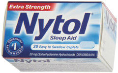 Nytol Extra Strength Caplets - 20 Count - Fast and Effective Nighttime Sleep Aid