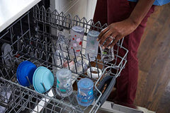 NUK Smooth Flow Bottle, Woodlands, 10OZ, 6PK, White Zebra