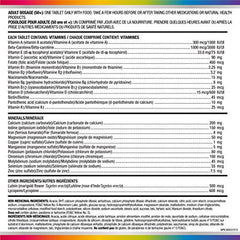 Centrum Adult Select Essentials Mulitvitamins/Minerals Supplement for Men & Women 50 Plus, 100 Tablets