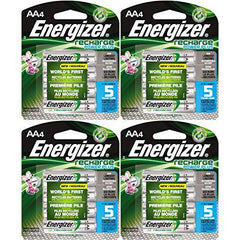 Energizer Rechargeable AA Batteries (4 Pack), Double A Batteries - Zecoya