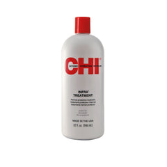 CHI Infra Thermal Protective Treatment, Hair Serum For Protecting Color & Adding Superior Shine & Softness, Hydrating Formula, Sulfate-free, 32 Oz