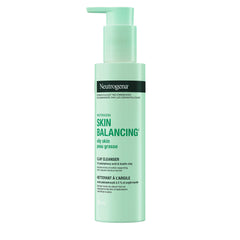 Neutrogena Cleanser, Skin Balancing Kaolin Clay Cleanser With 2% Polyhydroxy Acid (Pha), Mattifying Face Wash for Oily Skin, 186mL