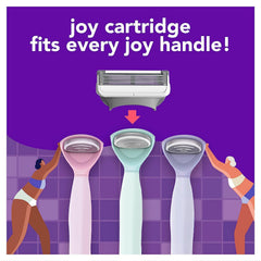Joy Five-Bladed Women’s Razor Refills, 8 Counts