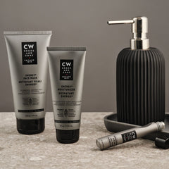 CW Beggs Energy+ Face Moisturizer for Men, Normal to Dry Skin, Face Cream, Hypoallergenic, Fragrance-Free, Paraben-Free, Alcohol-Free, Mineral Oil-Free, Cruelty-Free