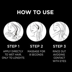 L'Oreal Paris 8-Second Wonder Water, Detangling Micellar Rinse-Out For Long Hair, Lamellar Water Technology for Sleek and Smooth Lengths, Silicone Free, 200 ml.