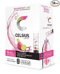 CELSIUS On-the-Go Powder Stick Packs, 2.5 Ounce (Pack of 14)