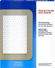 Band-Aid Brand Tru-Stay Adhesive Pads, Large Sterile Bandages for Wound Care, Large Size, 10 ct
