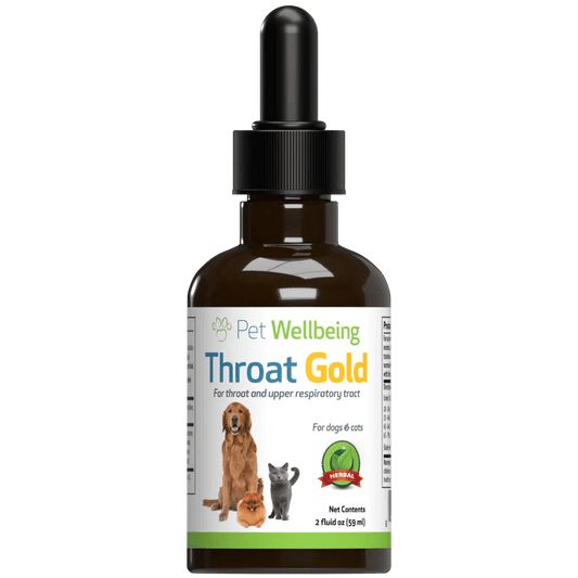 Throat Gold - Soothes Throat Irritation in Dogs - Pet WellBeing