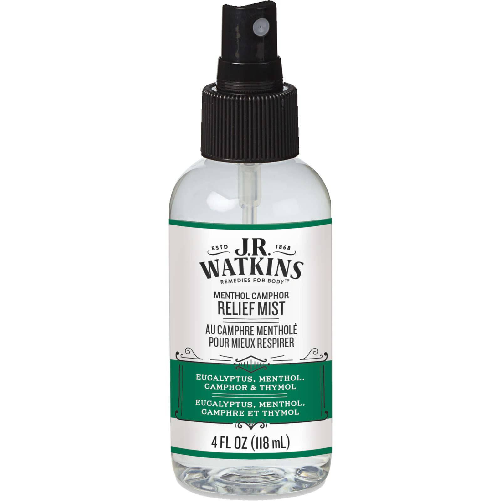 JR Watkins Menthol Camphor Relief Mist 118 mL - Zecoya