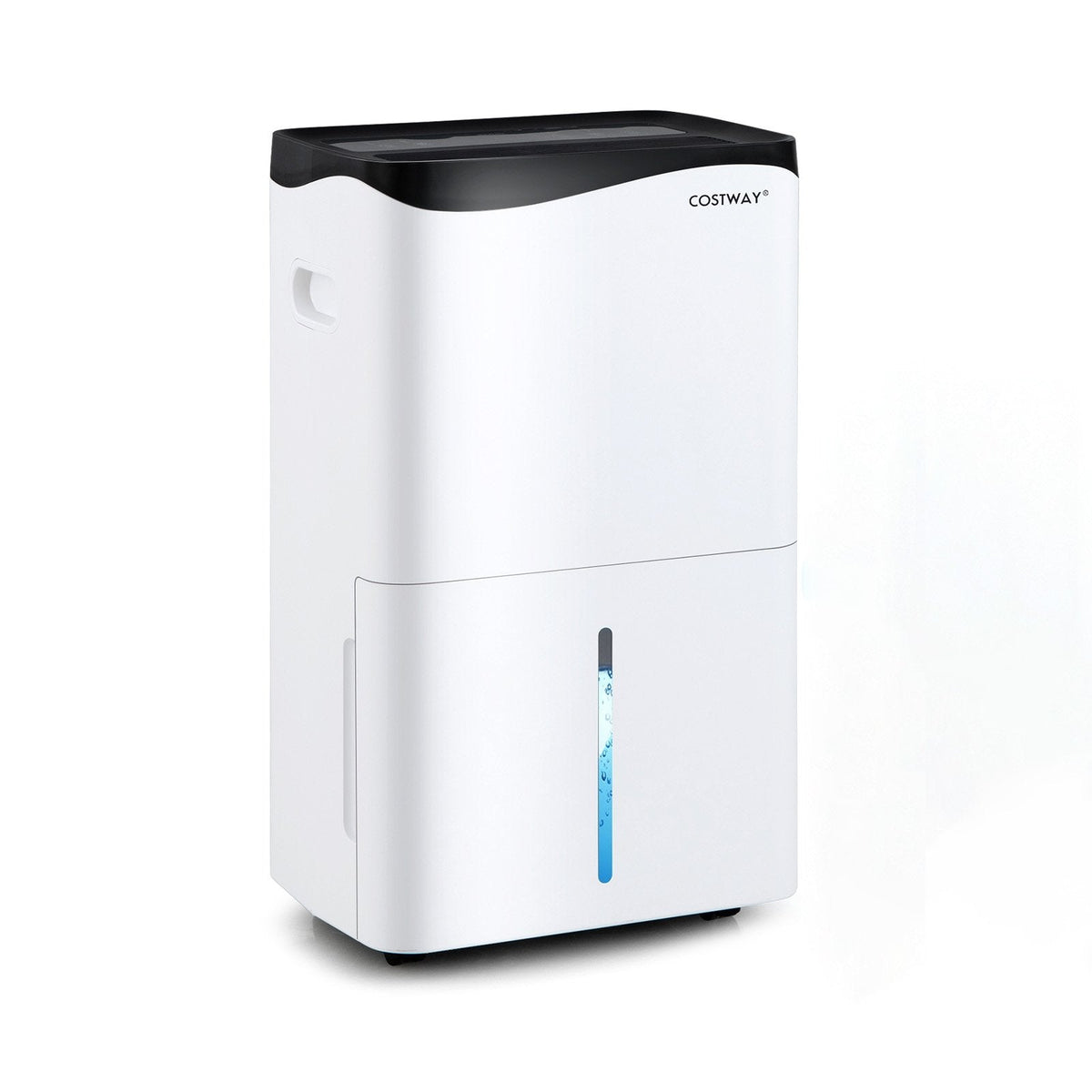 100 Pint Smart Wifi Dehumidifier with App and Alexa Control, 1.3 Gallon Tank, Auto Defrost, White