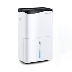 100 Pint Smart Wifi Dehumidifier with App and Alexa Control, 1.3 Gallon Tank, Auto Defrost, White