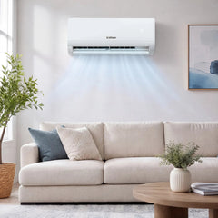 Lithzen 12000 BTU 115V 17 SEER2 Mini Split Air Conditioner and Heater WiFi Enabled