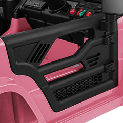 12V Kids Ride On Truck with Wireless Music, USB, Parent Remote, 3 Speeds and Battery Indicator, 66 lb, Pink