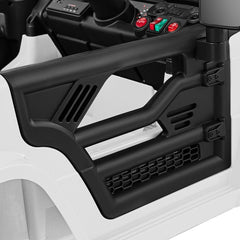 12V Kids Ride On Truck with Labelled Control Panel, Parent Remote, 3 Speeds and 10 in Clearance, 66 lb, White