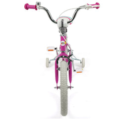 16 Inch Kids Bike with Detachable Training Wheels and Reflectors, Pink