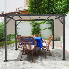 16 ft x 4 ft 2Pcs Universal Replacement Canopy for Pergola Structure Sun Awning