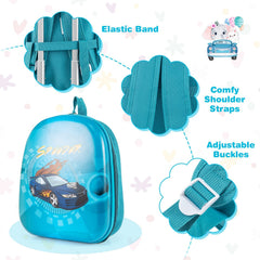 2 PCS Kid Luggage Set With Spinner Wheels for Children Boys Girls-Navy