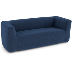 2-Person Portable Blow Up Sofa with Detachable Cover-Blue