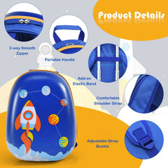 2 Pieces Kids Lightweight Luggage Set with Backpack and Suitcase for Travel