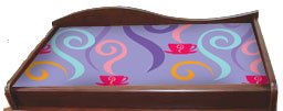 Room Magic RM06-GT Changing Pad Cover, Girl Teaset