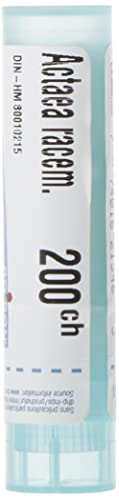 Actaea racemosa(cimicifuga) 200ch,Boiron homeopathic medicine, 4g