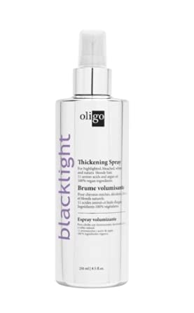 Oligo Professionnel Blacklight Volumizing Thickening Spray For Blonde or Highlighted Hair | Sulfate Free with 11 Amino Acids and Argan Oil | Volumizing Hair Spray, 250mL